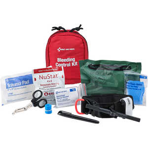 First Aid Only Right Response Bleeding Control Kit for Limb & Torso Wounds