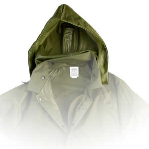Air-Weave Industrial Rain Jacket Optional Hood, Olive