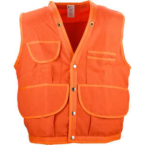 Jim-Gem® “Pro” 10-Pocket Cruiser Vest
<br /><h5>Polyester Oxford, Hi-Vis Orange</h5>