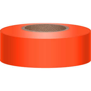 Presco Texas Brand Sunglo Vinyl Flagging, Orange Glo