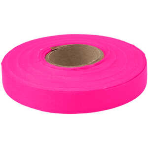 Presco 100% Wood Fiber Enviro-Flagging, Pink Glo
