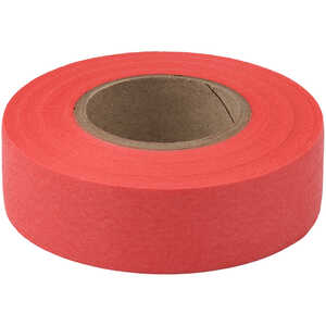Presco 1˝ x 100´ Biodegradable Roll Flagging, Red