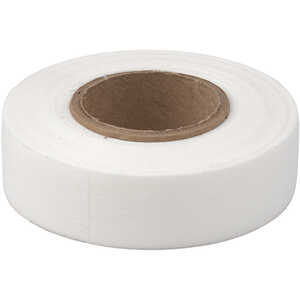 Presco 1˝ x 100´ Biodegradable Roll Flagging, White