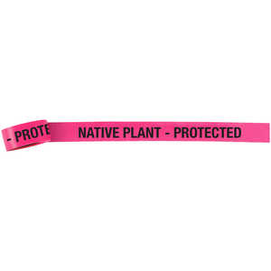 Presco Vinyl Flagging - “NATIVE PLANT - PROTECT”