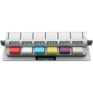6 Counting Units, Multiple Unit Tally Counters