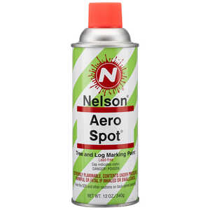 Nelson AeroSpot Spray Paint, Fluorescent Red