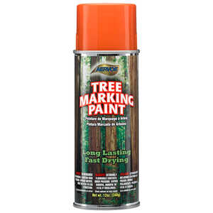 Orange Aervoe Lead-Free Aerosol Tree Marking Paint