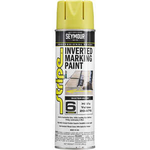 Seymour Stripe Water-Based Inverted Tip Marker, 17 fl. oz., High Visibility Yellow