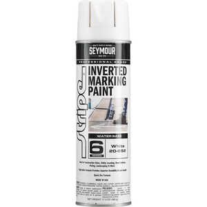 Seymour Stripe Water-Based Inverted Tip Marker, 17 fl. oz., White