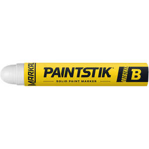 Markal Paintstik “B”, White, Box of 12