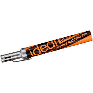 Ideal-Mark Leakproof Indelible Marker, Red