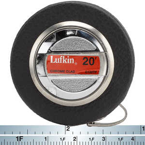 Lufkin English Chrome-Clad Diameter Tape Model C120TP