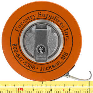Forestry Suppliers English Fabric Diameter Tape Model 283D/20F