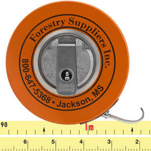 Forestry Suppliers Metric Fabric Diameter Tape Model 283D/5M