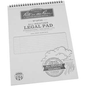 Rite in the Rain All-Weather Legal Pad