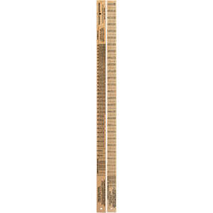 Tree and Log Scale Stick, Scribner Scale
