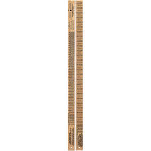 Tree and Log Scale Stick, International 1/4” Scale
