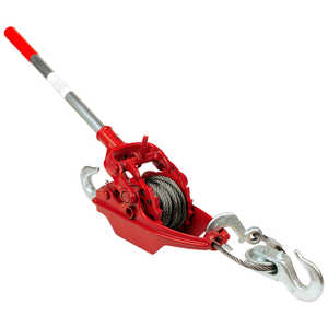 2 ton, 20’ Wyeth-Scott More Power Puller with Wire Cable, 2-Ton Capacity w/20’ Cable