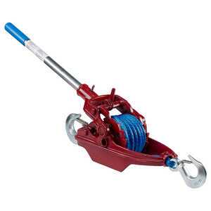 Wyeth-Scott More Power Puller with Amsteel Blue Rope, 3-Ton Capacity