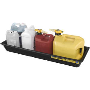 Justrite EcoPolyBlend Spill Tray, 12-Gallon Capacity
