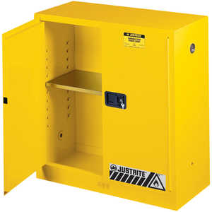 Justrite 30-Gallon Capacity Safety Can Cabinet