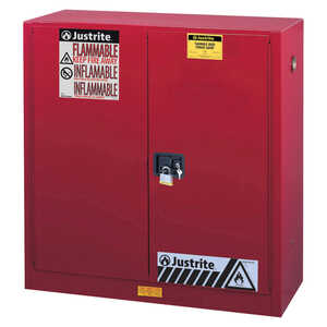 Justrite Sure-Grip EX 40-Gallon Class III Liquids Cabinet