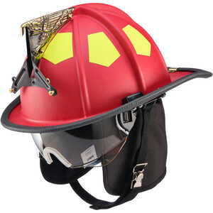 Bullard UST LW ReTrak Traditional Fire Helmet with 6