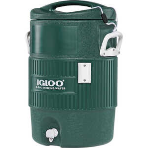 Igloo 400 Series Water Cooler, 5-Gallon, Green