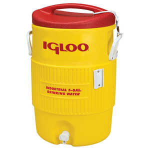Igloo 400 Series Water Cooler, 5-Gallon, Yellow
