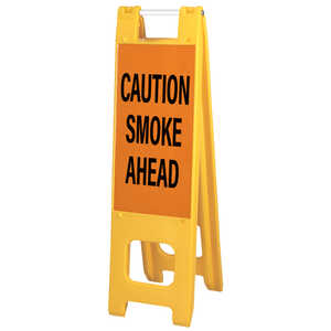 Warning Narrowcades, “CAUTION SMOKE AHEAD”