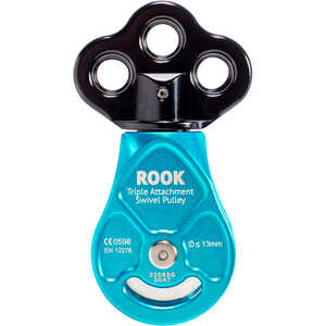 Notch Rook Triple Attachment Swivel Pulley