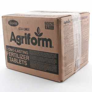 21-Gram, Scotts Agriform Fertilizer Tablets, Carton of 500