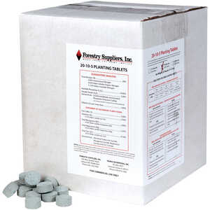 Forestry Suppliers Fertilizer Tablets, 10-Gram, Carton of 1,000