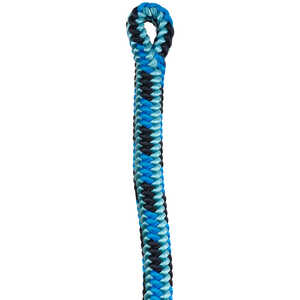 Samson ArborFreak 16-Strand Climbing Rope with Eye Splice, 1/2˝ x 200´, Danube