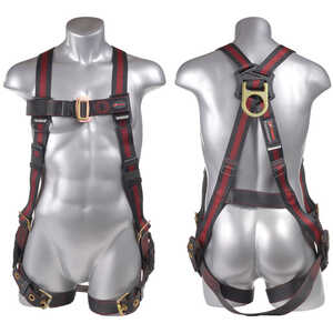 KStrong Kapture Elite 5-Point Full Body Harness, Single D, Medium/Large