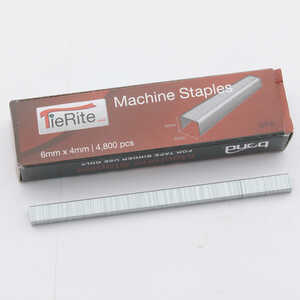 Staples, 6mm x 4mm, Box of 4,800