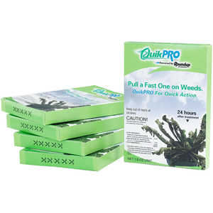 Roundup QuickPro Granular Herbicide, Carton of Five 1.5 oz. Dose Packs