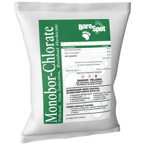 Bare Spot Monobor-Chlorate Non-Selective Herbicide, 50 lb. Bag