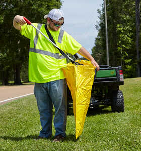 Litter Bag w/Strap, 4.45 cu. ft. Capacity