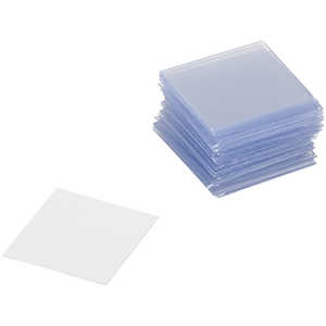 Plastic Slide Cover Slips, 22mm x 22mm, Pack of 100