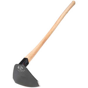Rogue Hoe Field Hoe with 8-1/2” Curved Head, 40” Curved Hickory Handle
