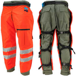 SwedePro™ Professional Chain Saw Chaps
<br /><h5>Protect and Prevent Injury with Multiple Layers of Avertic® Pro+ Lite Cut-Resistant Material</h5>