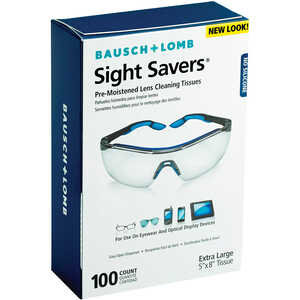 Bausch & Lomb Anti Fog Lens Cleaner, Box of 100