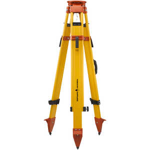 Forestry Suppliers Heavy-Duty Wood/Fiberglass 5/8˝ x 11 Tripod with Dual Quick Clamps