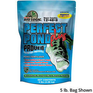 Biologic Perfect Pond Plus Water Soluble Fertilizer, 12-48-8, 25 lb. Bag