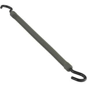 The Better Bungee Poly Strap with Nylon Hooks, 18˝, Military Green