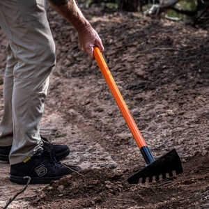 BackSlope Tools Rex Fiberglass Handle Sloping Rake
