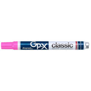 Diagraph GPX Classic Paint Marker, Fluorescent Pink