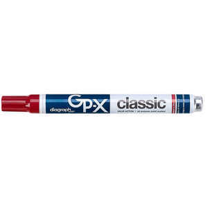 Diagraph GPX Classic Paint Marker, Red
