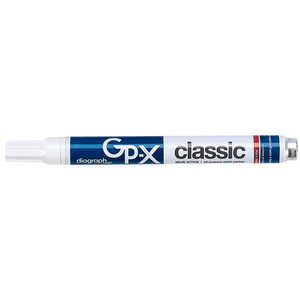 Diagraph GPX Classic Paint Marker, White